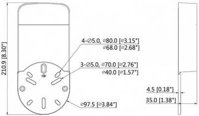 Dahua DH-PFA12A Кронштейны фото, изображение